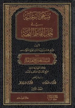 منتهى الرغبة في حل ألفاظ النخبة ( شاموا لونان مجلد )